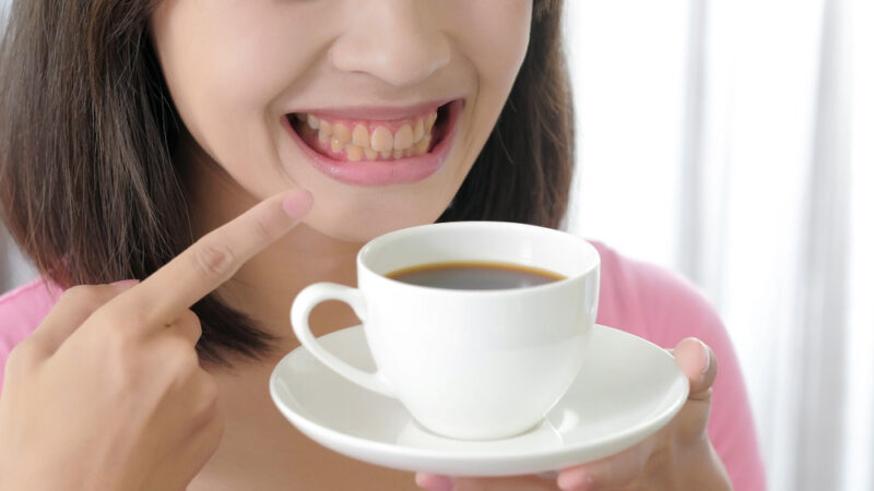 Coffee and Teeth Discoloration